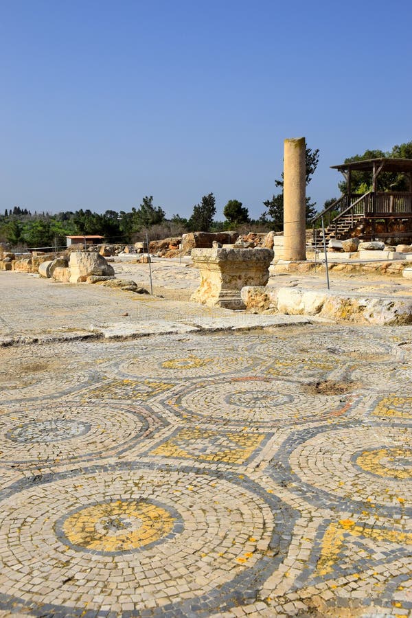 Archaeological excavations and ruins of the ancient roman- and talmudic-era city of Zippori, is located in Lower Galilee, Israel. Archaeological excavations and ruins of the ancient roman- and talmudic-era city of Zippori, is located in Lower Galilee, Israel