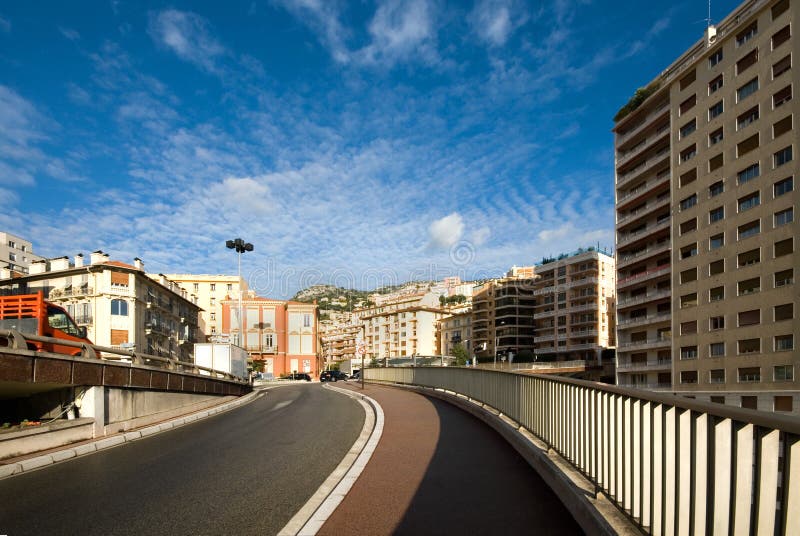 Escena de la ciudad, Monte Carlo, Mónaco fotografía de archivo libre de regalías Escena de la ciudad, Monte Carlo, Mónaco fotografía de archivo libre de regalías