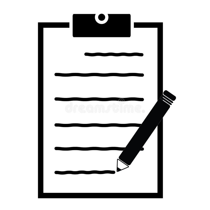 Escreva o ícone do feedback no fundo branco Estilo liso feedback FO ilustração stock Escreva o ícone do feedback no fundo branco Estilo liso feedback FO ilustração stock