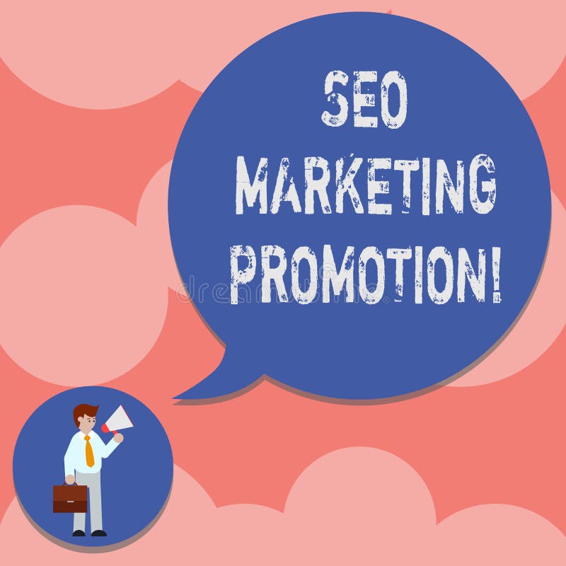 Escrevendo a nota que mostra Seo Marketing Promotion Foto do negócio que apresenta para melhorar a exposição do índice e do aumen ilustração stock Escrevendo a nota que mostra Seo Marketing Promotion Foto do negócio que apresenta para melhorar a exposição do índice e do aumen ilustração stock