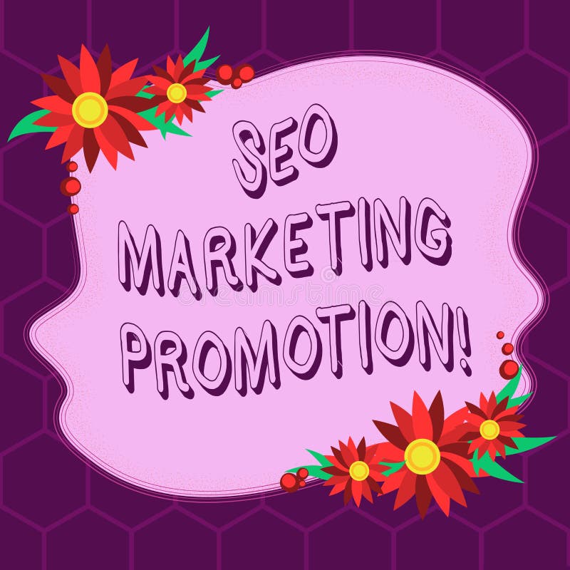 Escrita conceptual da mão que mostra Seo Marketing Promotion Foto do negócio que apresenta para melhorar a exposição do índice e ilustração stock Escrita conceptual da mão que mostra Seo Marketing Promotion Foto do negócio que apresenta para melhorar a exposição do índice e ilustração stock