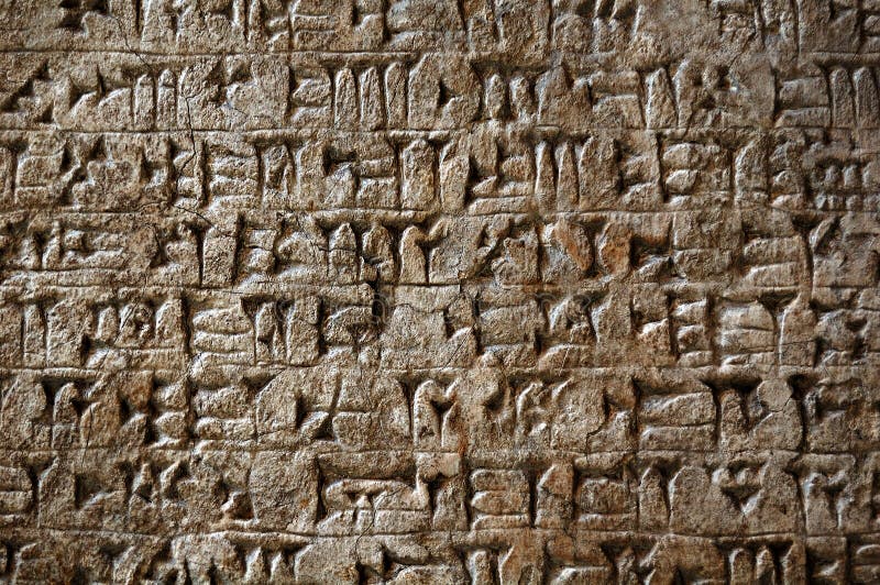 Escrita cuneiform antiga