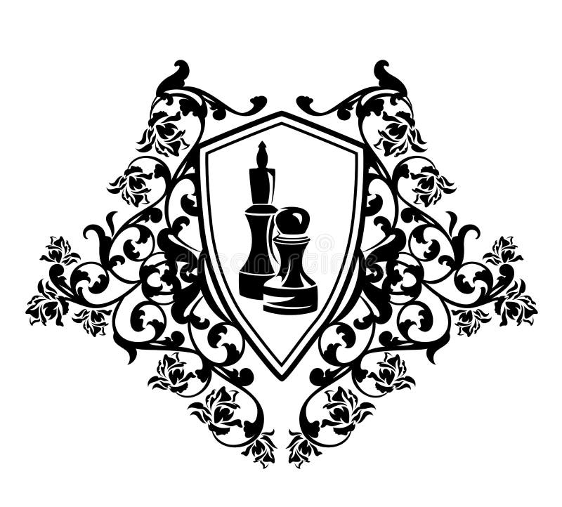 Grupo De Emblemas E De Etiquetas Da Xadrez Com Rei Farpado Em Uma Coroa E  Em Um Leão Ilustração do Vetor - Ilustração de bigode, desafio: 115453184