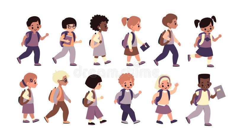 Escuela Infantil. Los Estudiantes Felices Hacen Fila Para Caminar a Los Alumnos Multiculturales De Clase Con Mochilas Y Libros De Stock de ilustración - Ilustración de feliz, escuela: 206752730 Escuela Infantil. Los Estudiantes Felices Hacen Fila Para Caminar a Los Alumnos Multiculturales De Clase Con Mochilas Y Libros De Stock de ilustración - Ilustración de feliz, escuela: 206752730