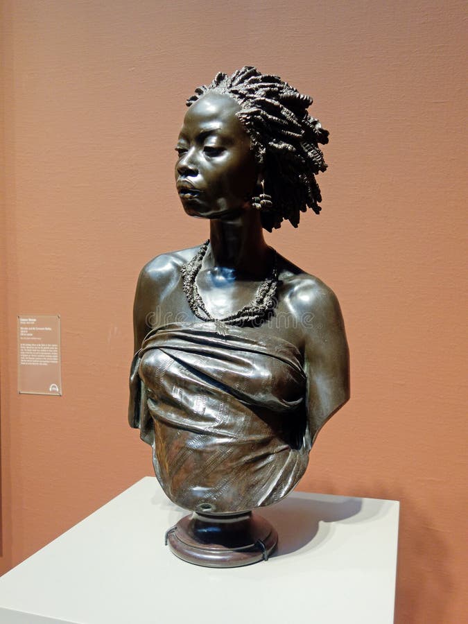 Escultura de bronce, torso femenino afroamericano, instituto de Chicago del arte imagenes de archivo Escultura de bronce, torso femenino afroamericano, instituto de Chicago del arte imagenes de archivo