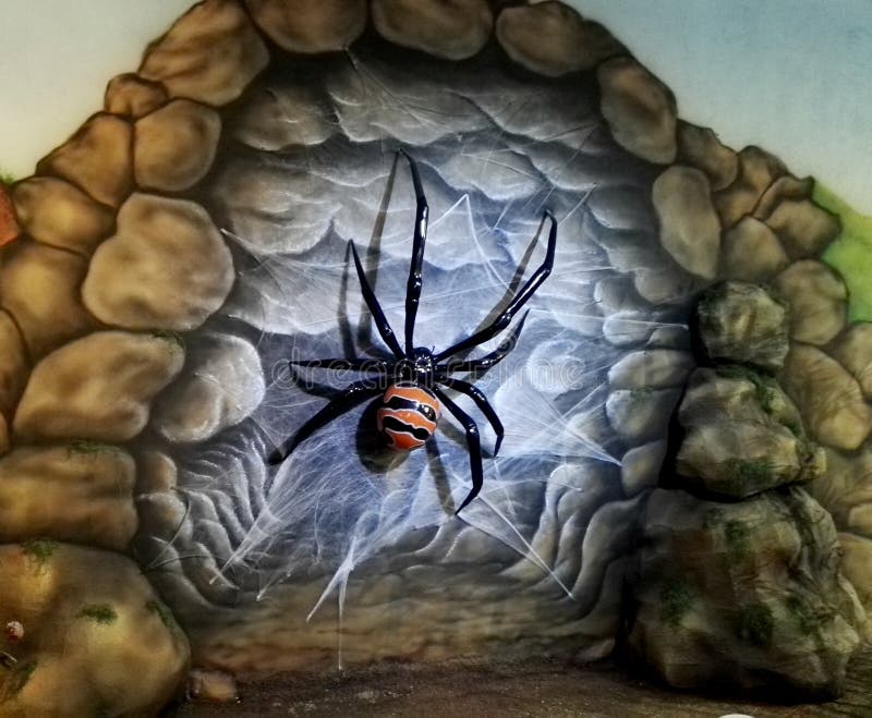 Escultura gigante da aranha no parque Jaime Duque ilustração stock Escultura gigante da aranha no parque Jaime Duque ilustração stock