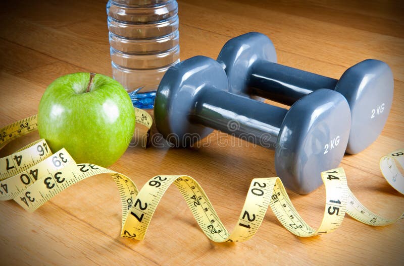 Esercitazione e dieta sana