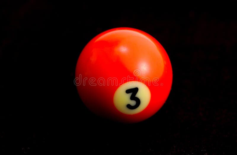 Esfera de bilhar imagem de stock royalty free