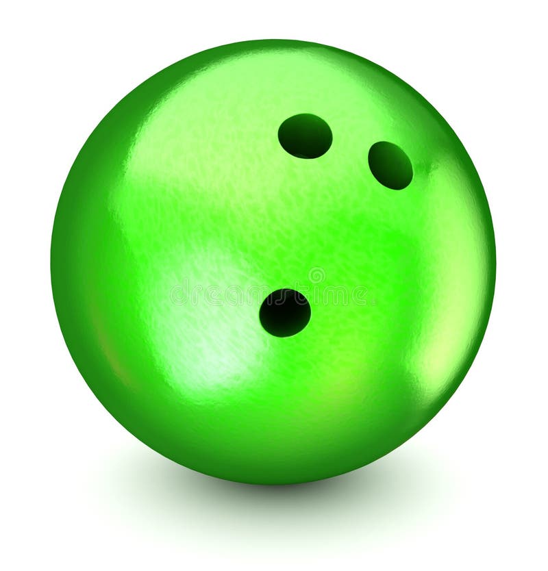 Esfera de bowling verde fotografia de stock royalty free Esfera de bowling verde fotografia de stock royalty free