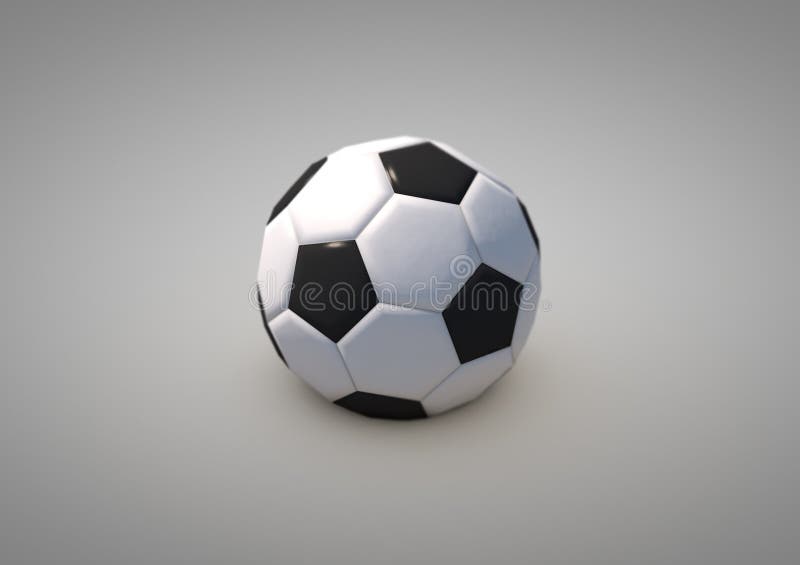 Esfera de futebol ilustração royalty free