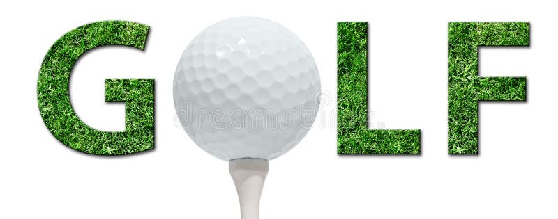 Golf letters and ball isolated More GOLF pictures here:. Golf letters and ball isolated More GOLF pictures here: