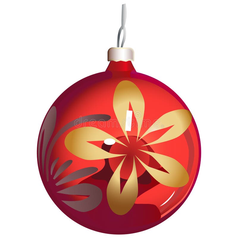 Esfera del ornamento del Navidad-árbol