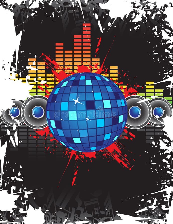 Esfera do disco ilustração do vetor Esfera do disco ilustração do vetor