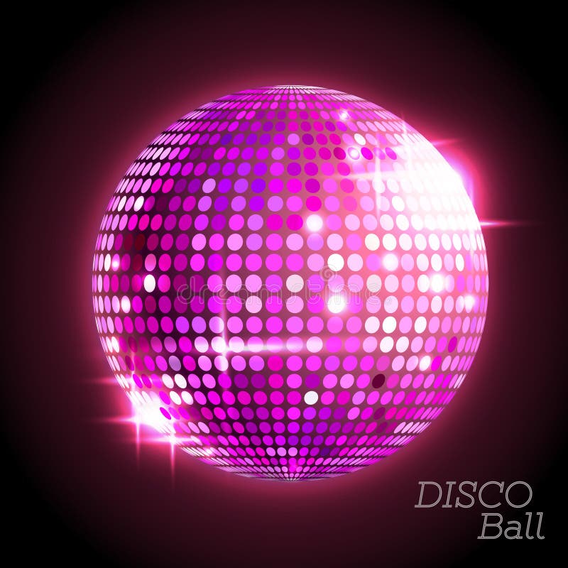 Esfera do disco Fundo do disco ilustração do vetor Esfera do disco Fundo do disco ilustração do vetor