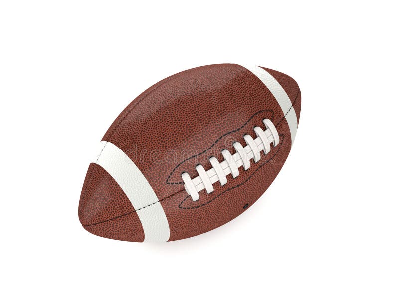 Esfera do futebol americano ilustração stock Esfera do futebol americano ilustração stock