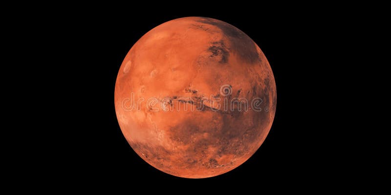 Esfera roja del planeta de Marte del planeta fotografía de archivo libre de regalías Esfera roja del planeta de Marte del planeta fotografía de archivo libre de regalías