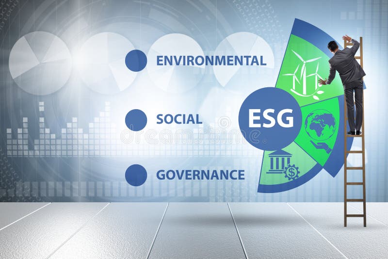 ESG Concept As Environmental and Social Governance with Business Stock ...