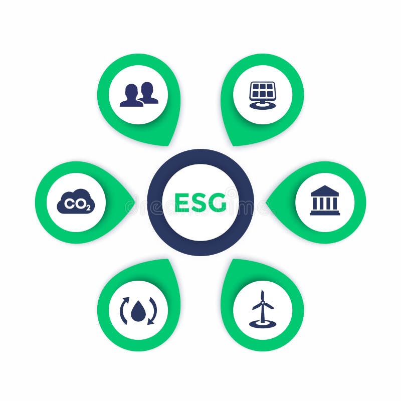 Esg Round Stock Illustrations – 28 Esg Round Stock Illustrations ...