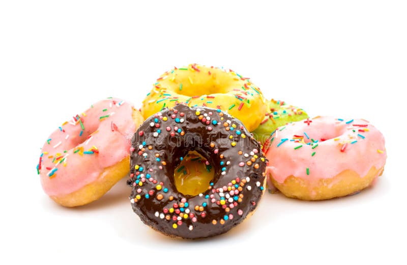 Glacê de donut imagem de stock