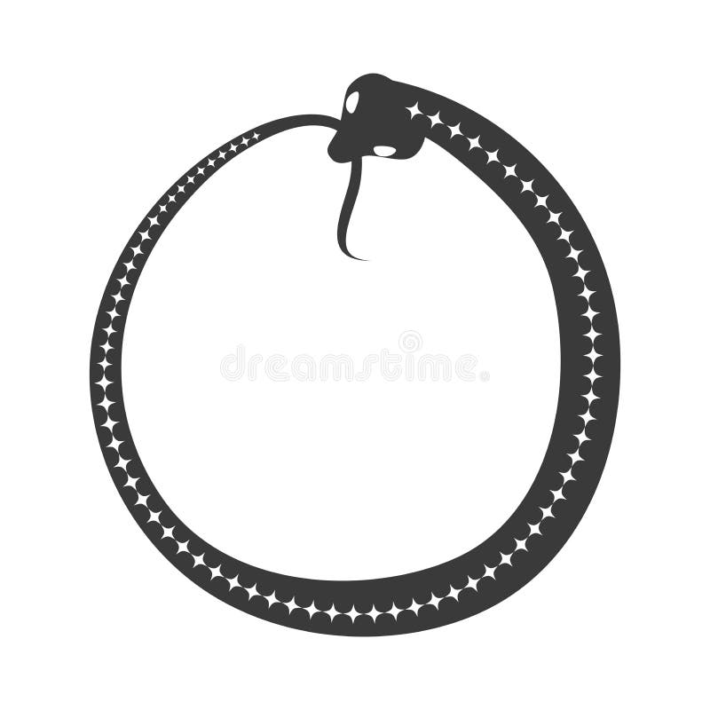 Snake Biting Its Own Tail Stock Illustrations – 81 Snake Biting Its Own