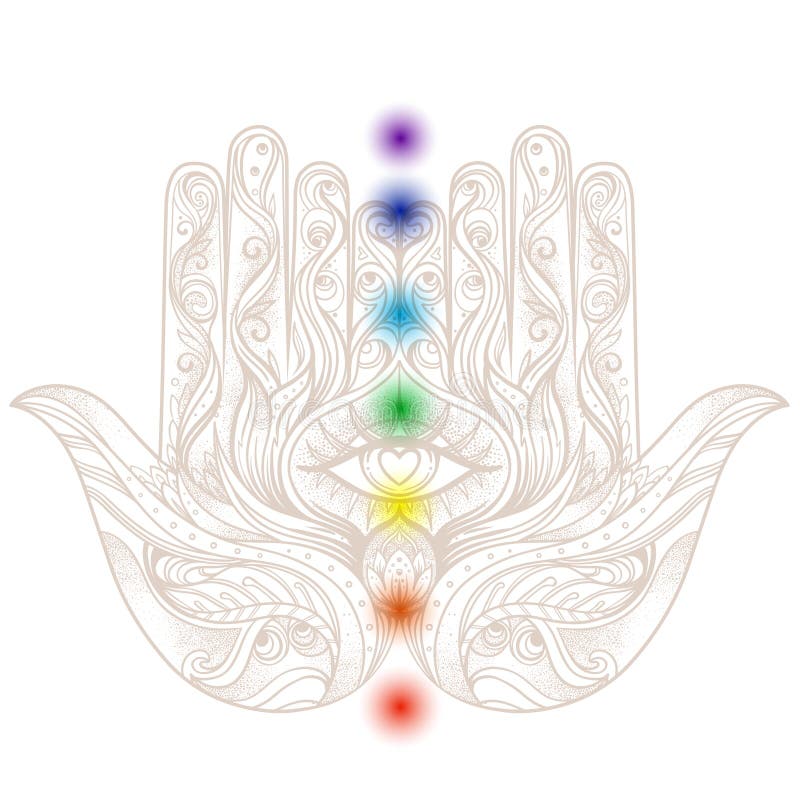 Esoteric Tattoo Flash. Ornate Hand Drawn Hamsa with Chakras Stock Vector - Illustration of charm, mysticism: 114638551 Esoteric Tattoo Flash. Ornate Hand Drawn Hamsa with Chakras Stock Vector - Illustration of charm, mysticism: 114638551
