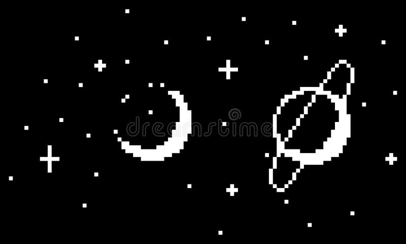 Conjunto De Elementos De Pixel Art Para O Jogo De Guerra Espacial. Planetas  De Pixel, Naves Espaciais, Alienígenas, Astronauta, Fogo Etc. Ilustração  Vetorial Para Jogos Em Estilo Retro. Royalty Free SVG, Cliparts