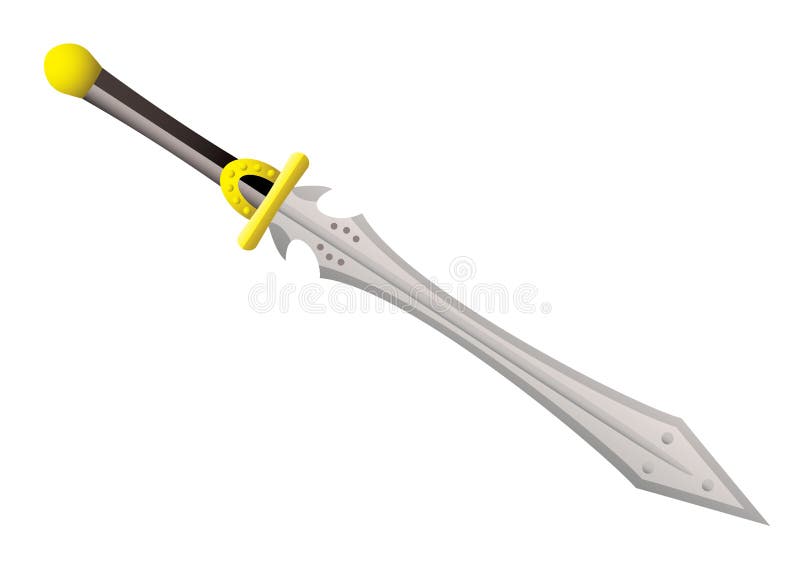 Espada grande ilustração do vetor Espada grande ilustração do vetor