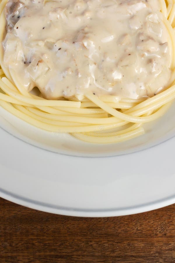 Espaguete Carbonara fotos de stock royalty free Espaguete Carbonara fotos de stock royalty free