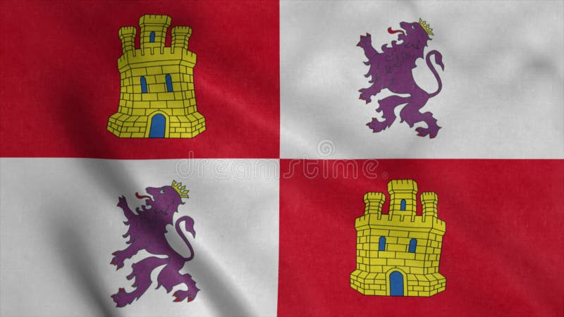 Espanha de bandeiras e tripas, com fundo realista ilustração stock