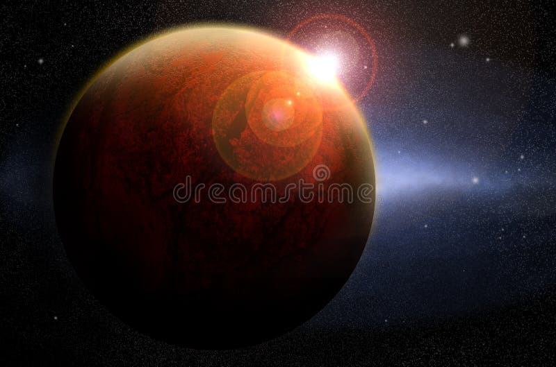 Espaço ilustração do vetor