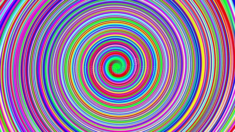 Menos Alentar lago Espiral de colores almacen de video. Vídeo de hippie - 38308279