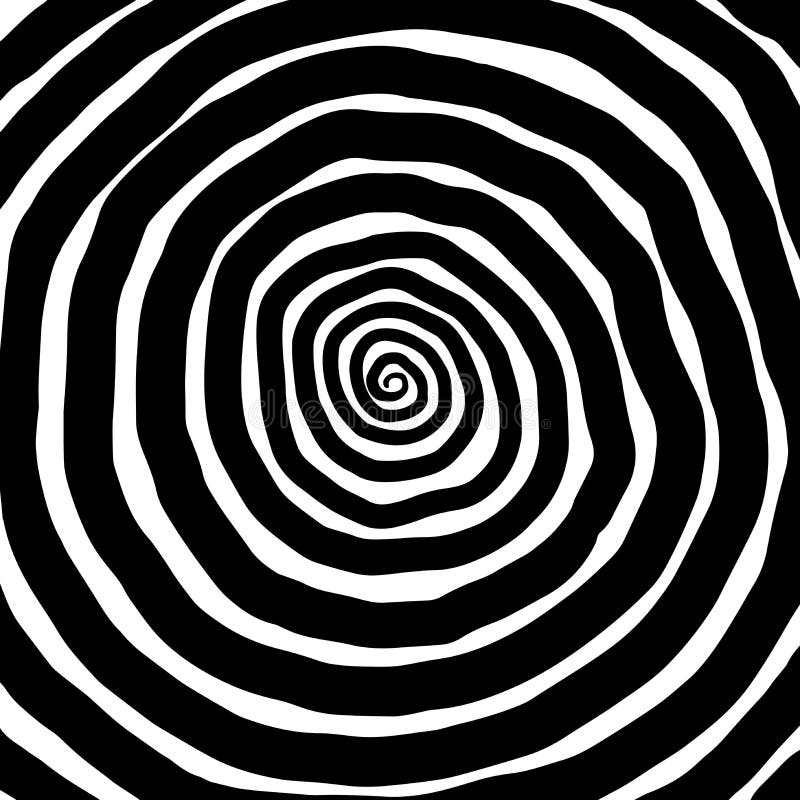 Espiral do vetor, fundo Redemoinho hipnótico, dinâmico ilustração do vetor Espiral do vetor, fundo Redemoinho hipnótico, dinâmico ilustração do vetor