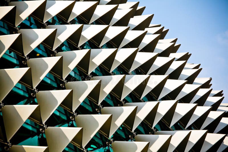 Esplanade concert hall stock image. Image of structure 21121909