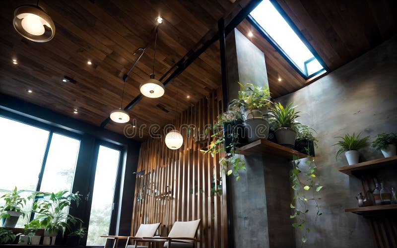 Esplorare la sostenibilità della vita attraverso un'architettura e un design ecologici royalty illustrazione gratis