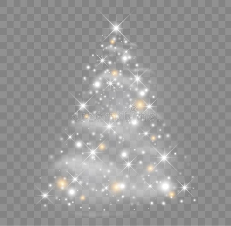 Espléndida ilustración vectorial de árbol de Navidad libre illustration