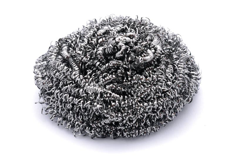 Esponja del metal foto de archivo. Imagen de cocina, herramienta 14010730