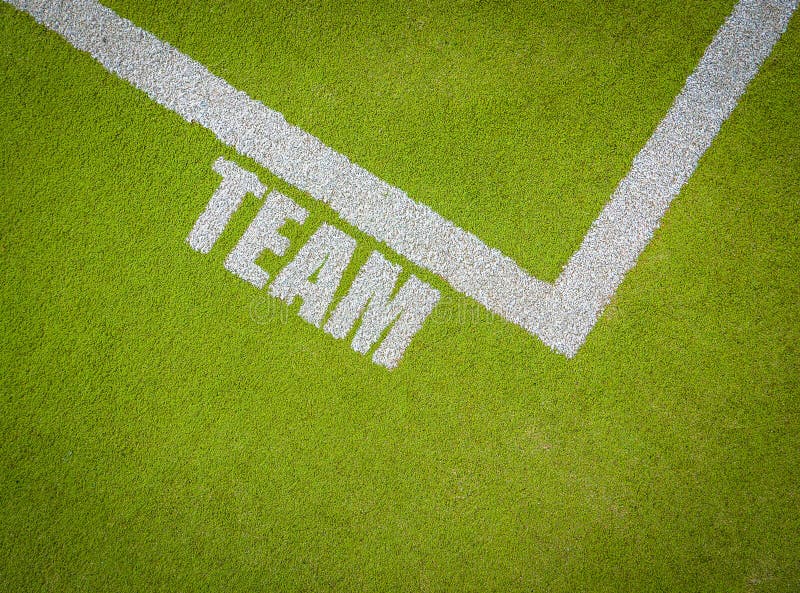 Esportes Team Markings imagem de stock royalty free Esportes Team Markings imagem de stock royalty free