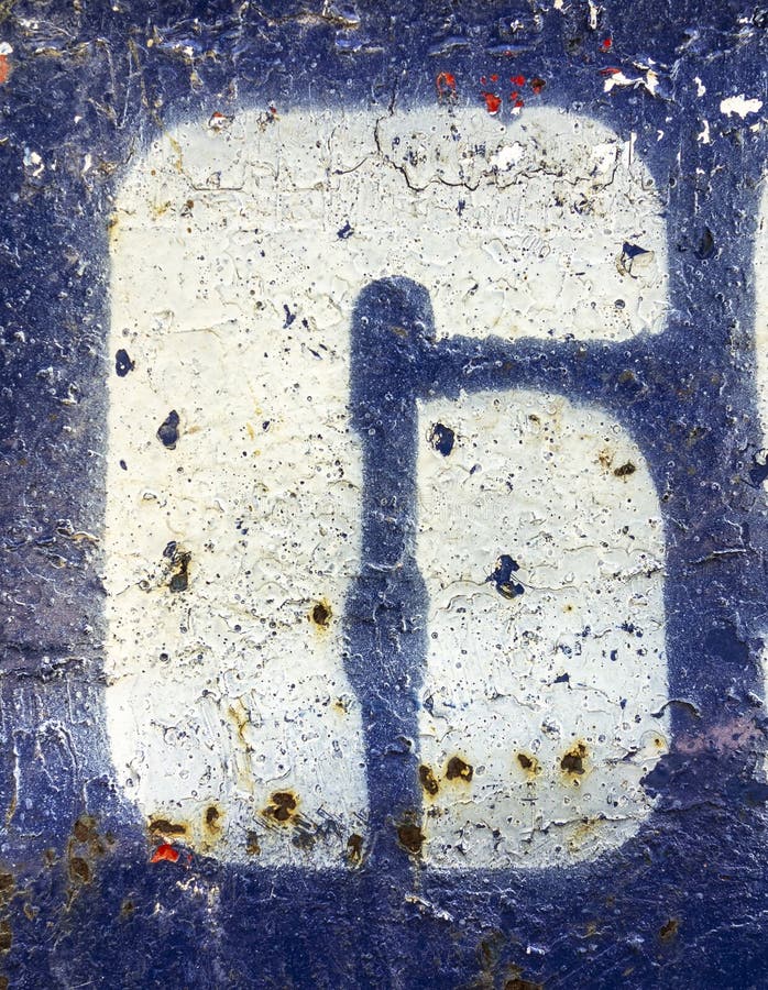 Espressione scritta nello stato afflitto numero trovato tipografia sei 6 fotografia stock libera da diritti Espressione scritta nello stato afflitto numero trovato tipografia sei 6 fotografia stock libera da diritti