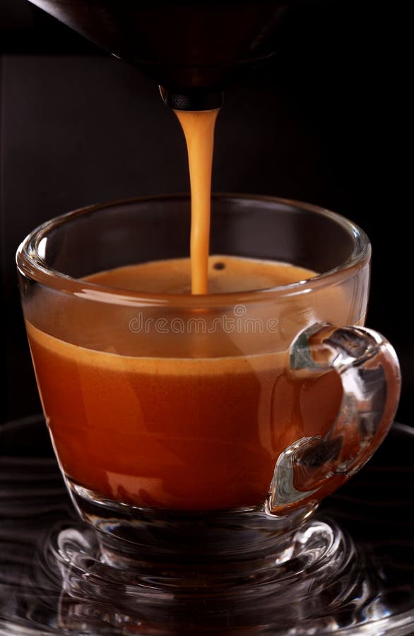 Espresso coffee stock photo. Image of cafe, close, love 15779784