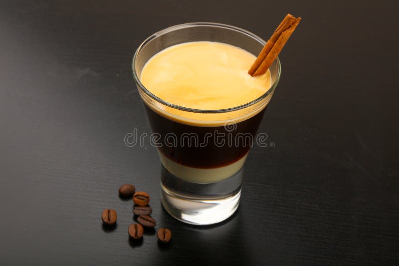 Espresso with Condenced Milk Stock Photo Image of drink, cappuccino