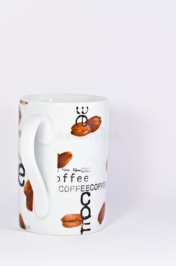 Espresso cup stock photo. Image of drinks, green, handle 18880238