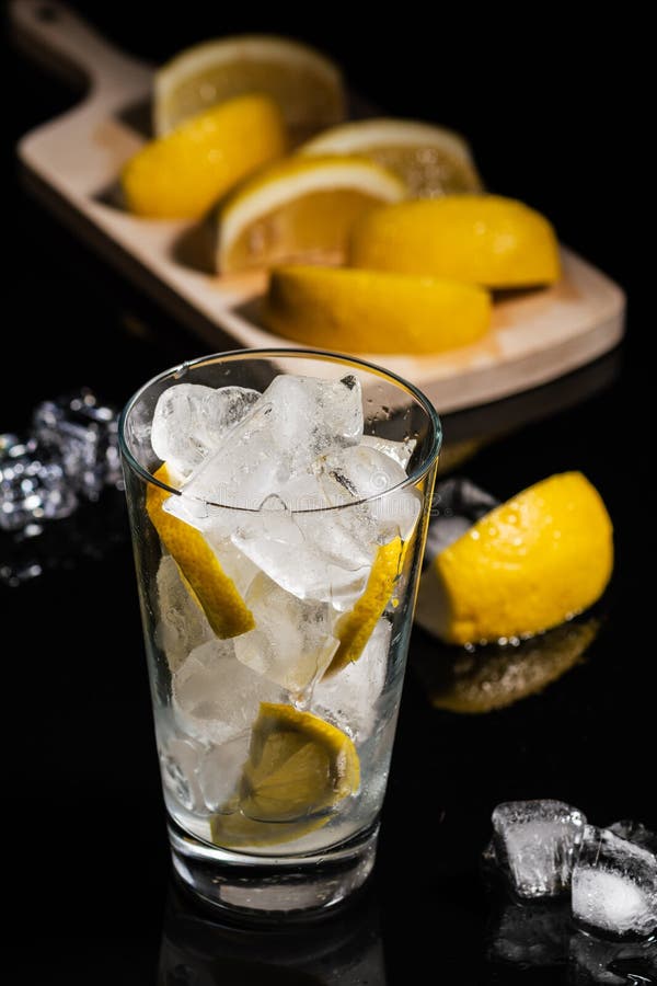 Espresso Martini Cocktail Based on Coffee, Liqueur and Vodka. Served