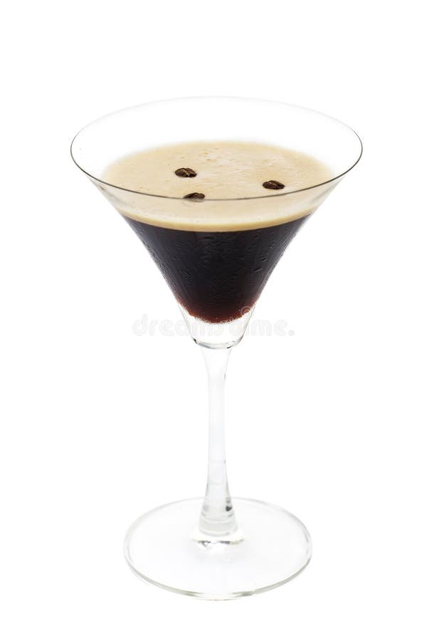 Espresso martini isolated