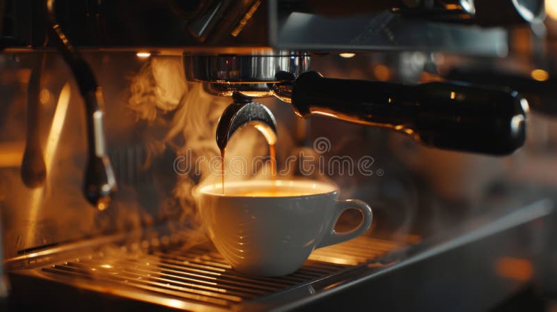 Espressorul de aburImagine generată de AI stock photo