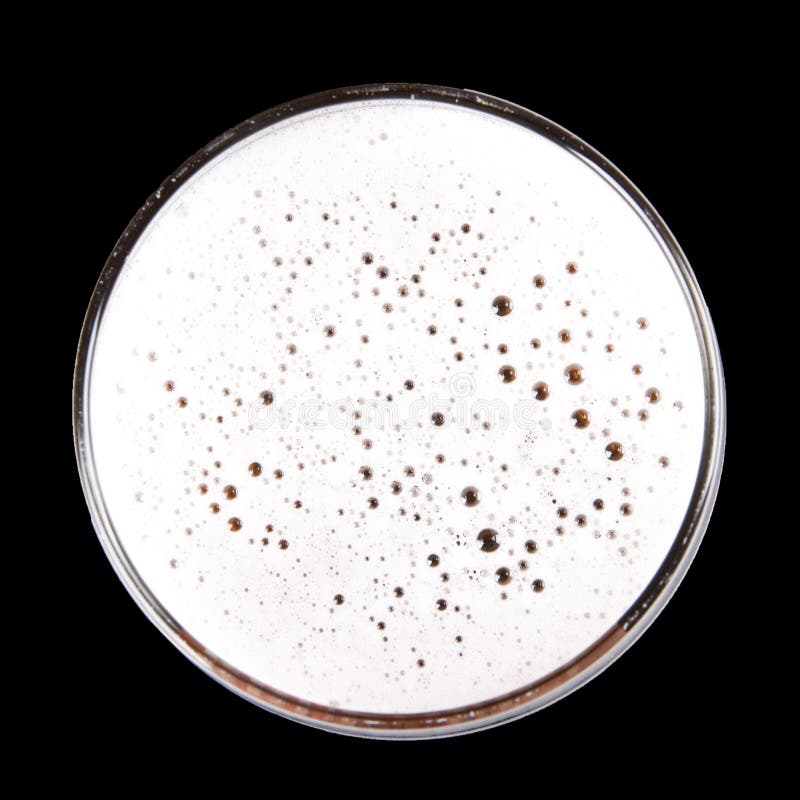 Espuma de cerveza imagenes de archivo