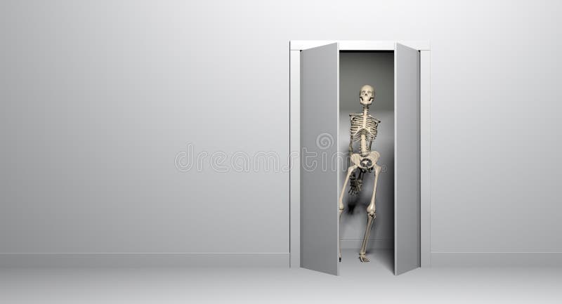 Esqueleto del armario