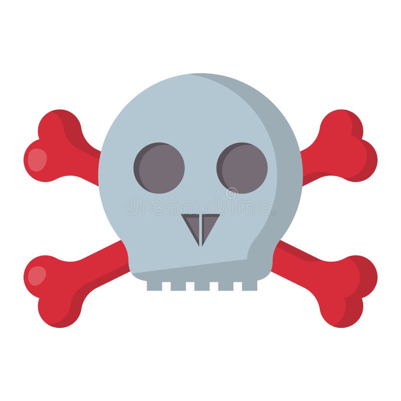 Esqueleto muerto del cráneo del peligro del Grunge del símbolo del vector del ejemplo del hueso del arte humano asustadizo del ho libre illustration Esqueleto muerto del cráneo del peligro del Grunge del símbolo del vector del ejemplo del hueso del arte humano asustadizo del ho libre illustration