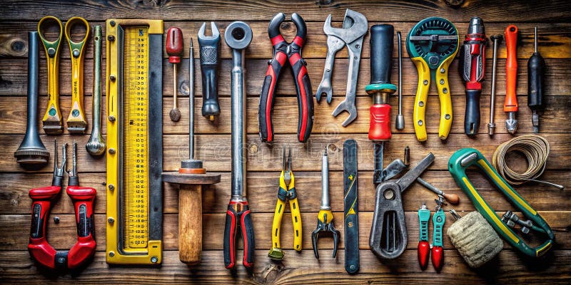 Colorful toolbox