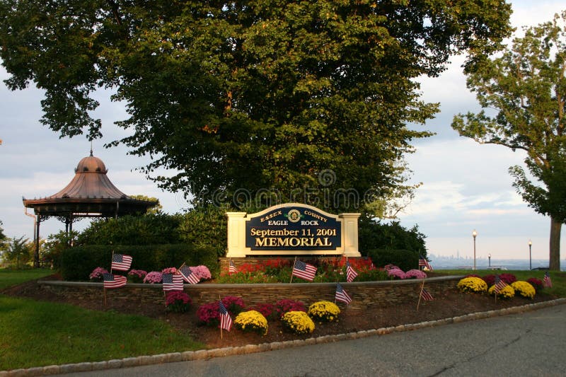 Essex County Eagle Rock September 11. Denkmal, West Orange, New-Jersey, USA lizenzfreie stockfotos Essex County Eagle Rock September 11. Denkmal, West Orange, New-Jersey, USA lizenzfreie stockfotos