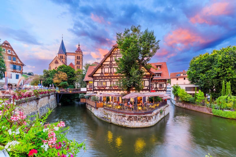 Esslingen am Neckar, Germany Stock Image Image of city, timbered